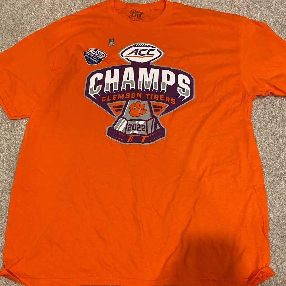 Clemson ACC Champs T-shirt. Was given to players right after the game!